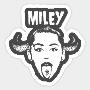 Miley Zig mashup Sticker